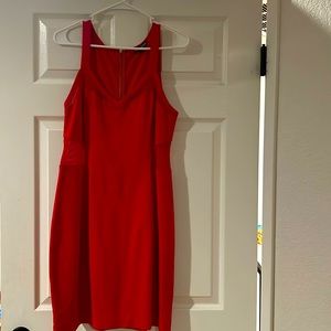 Express red dress size 12